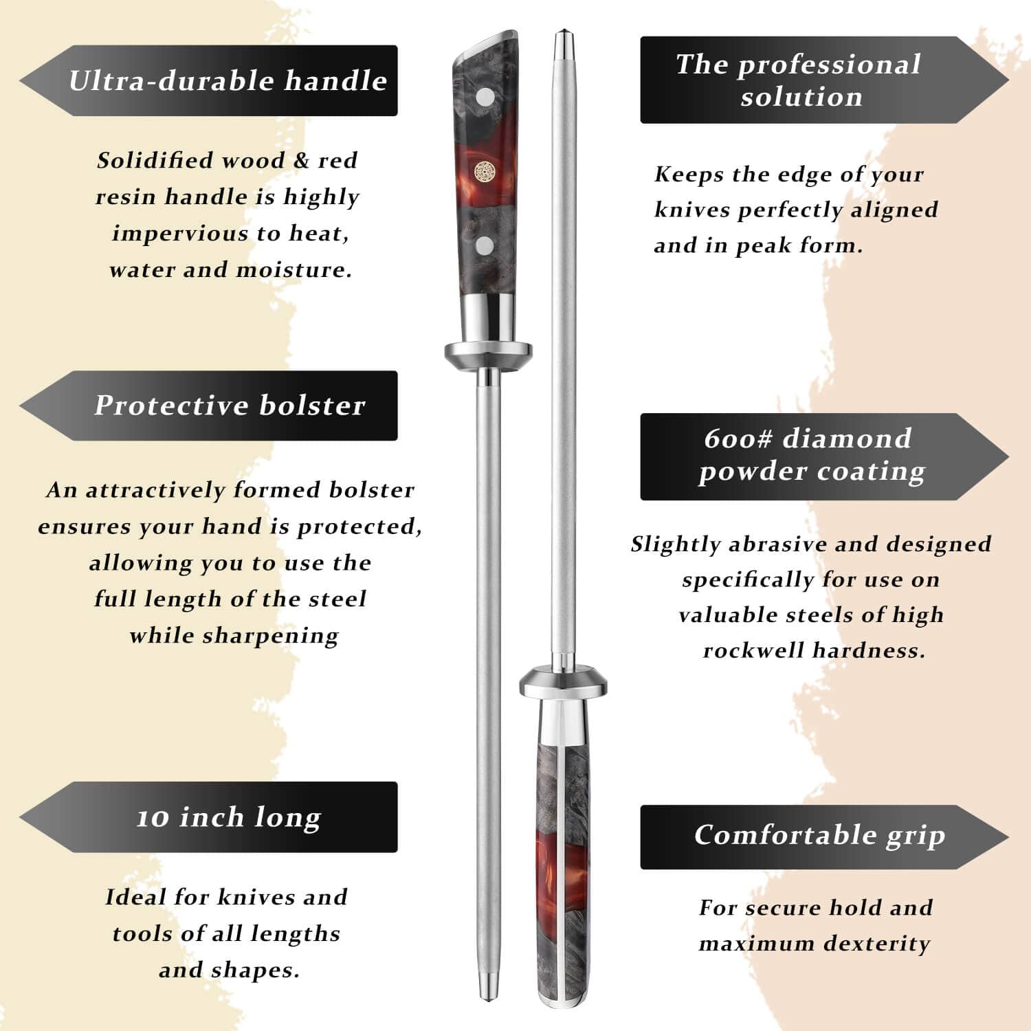 Inferuno 10" Honing Rod