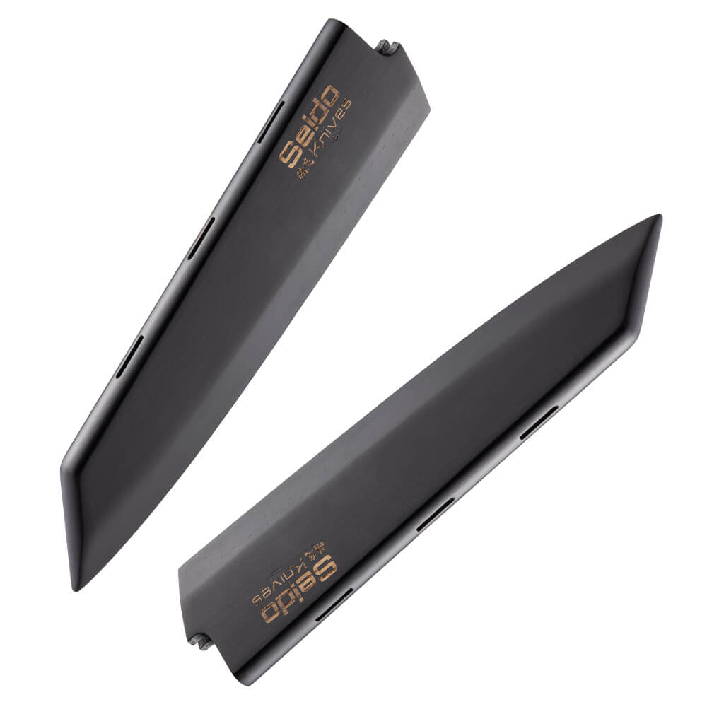 Saya Japanese Magnetic Knife Sheath: Walnut