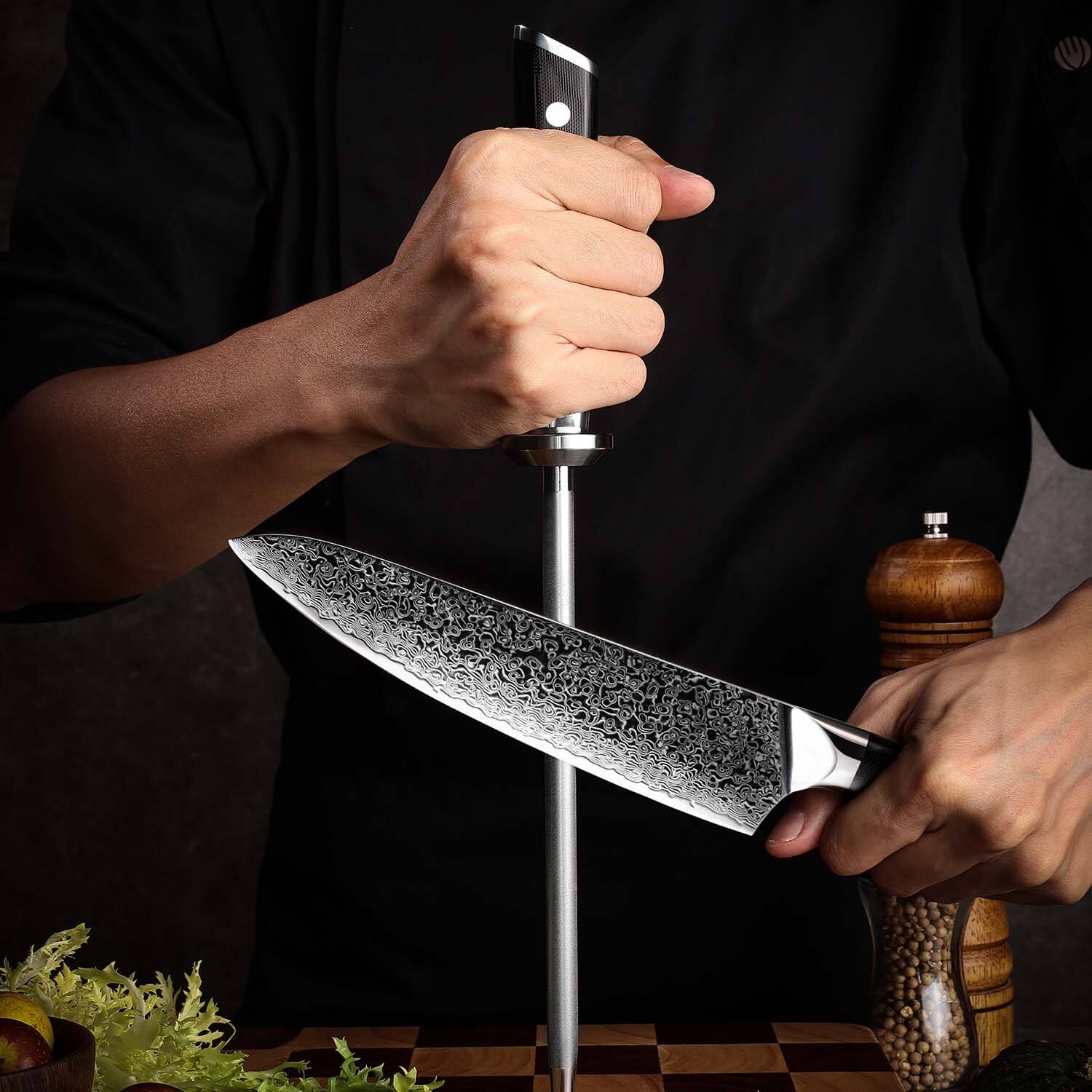 Shujin 10" Sharpening Rod