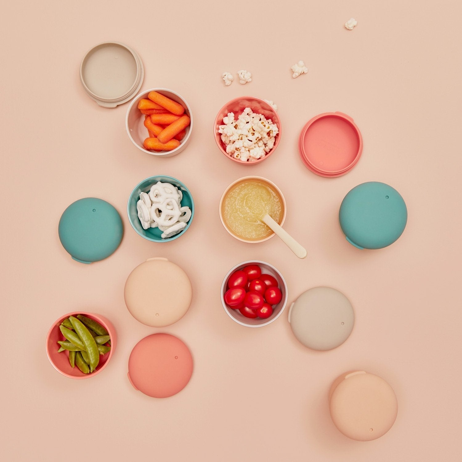 Small Store & Go Food Container - Coral - Set of 2