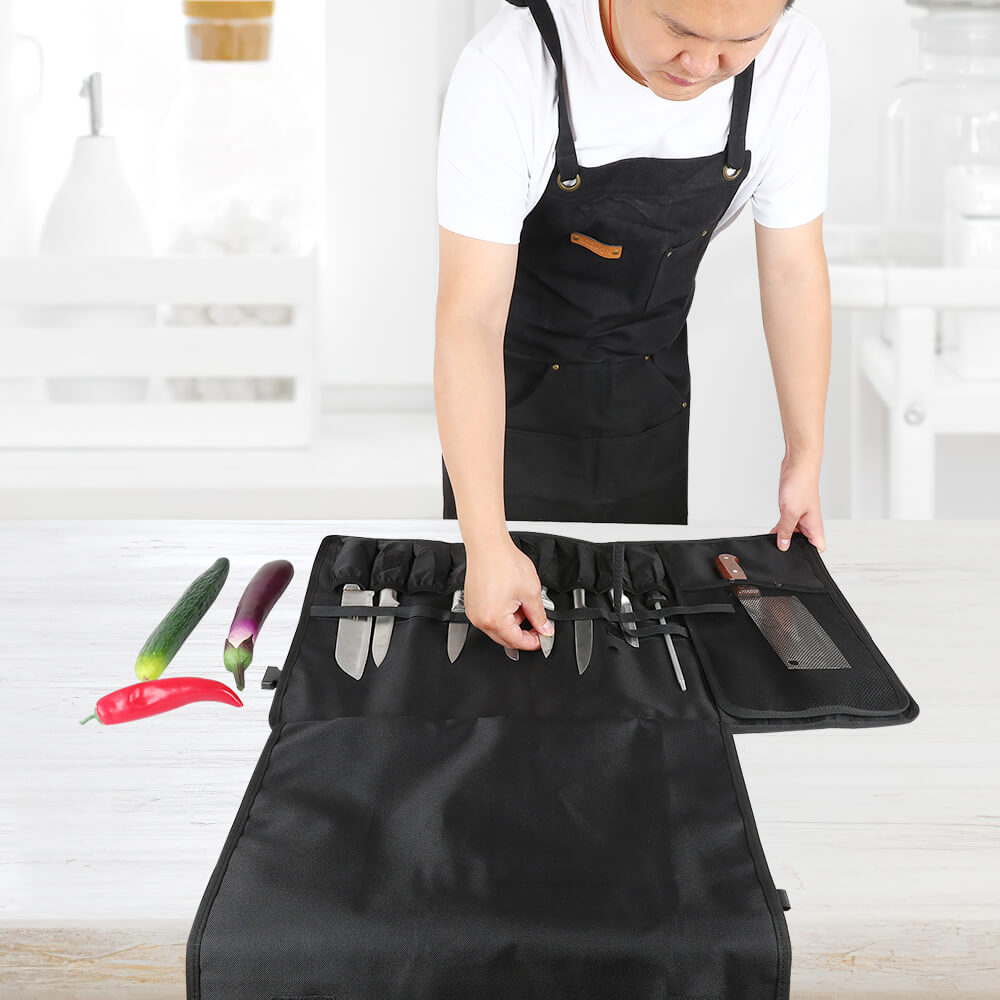 Chef's Knife Roll Bag & Travel Case