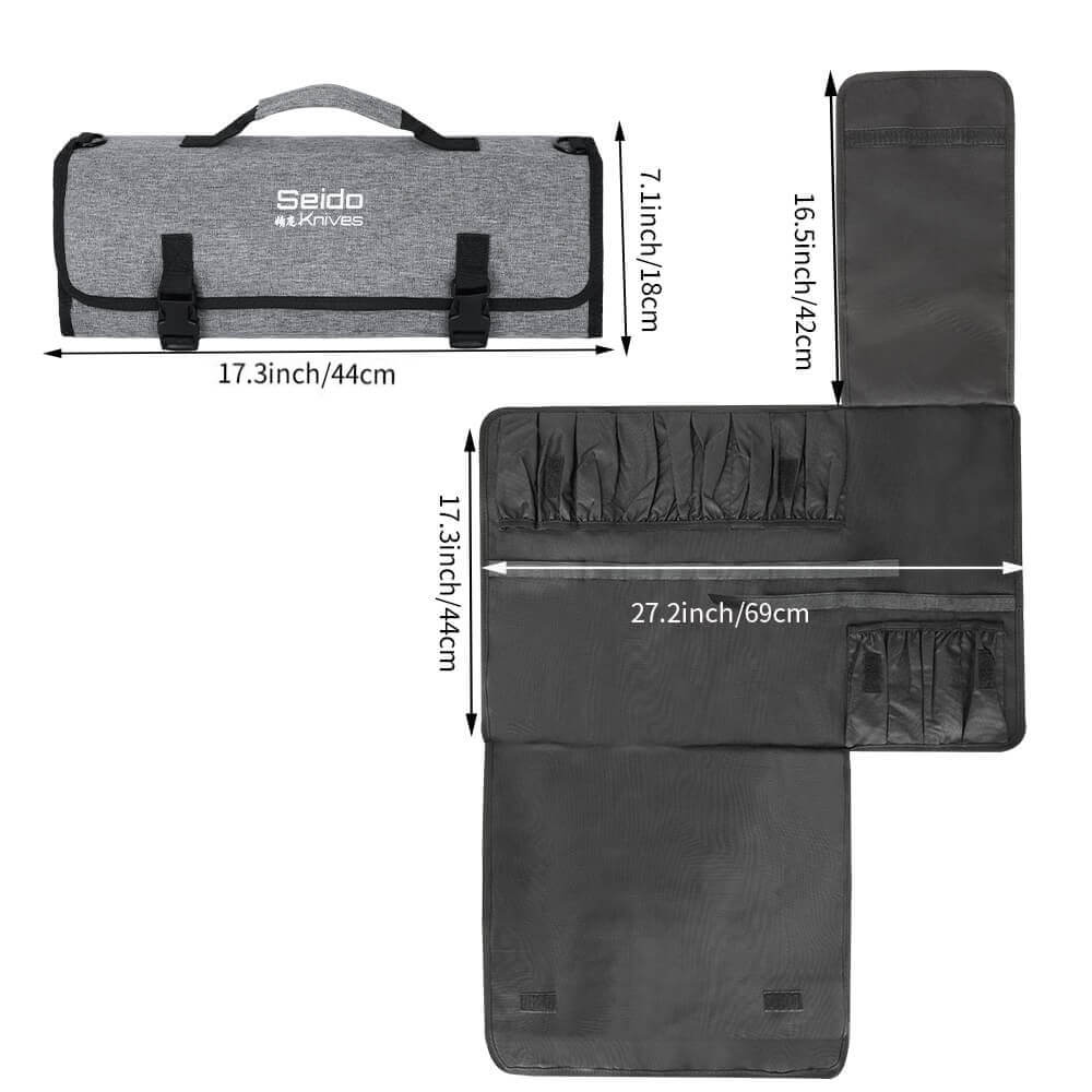 Chef's Knife Roll Bag & Travel Case