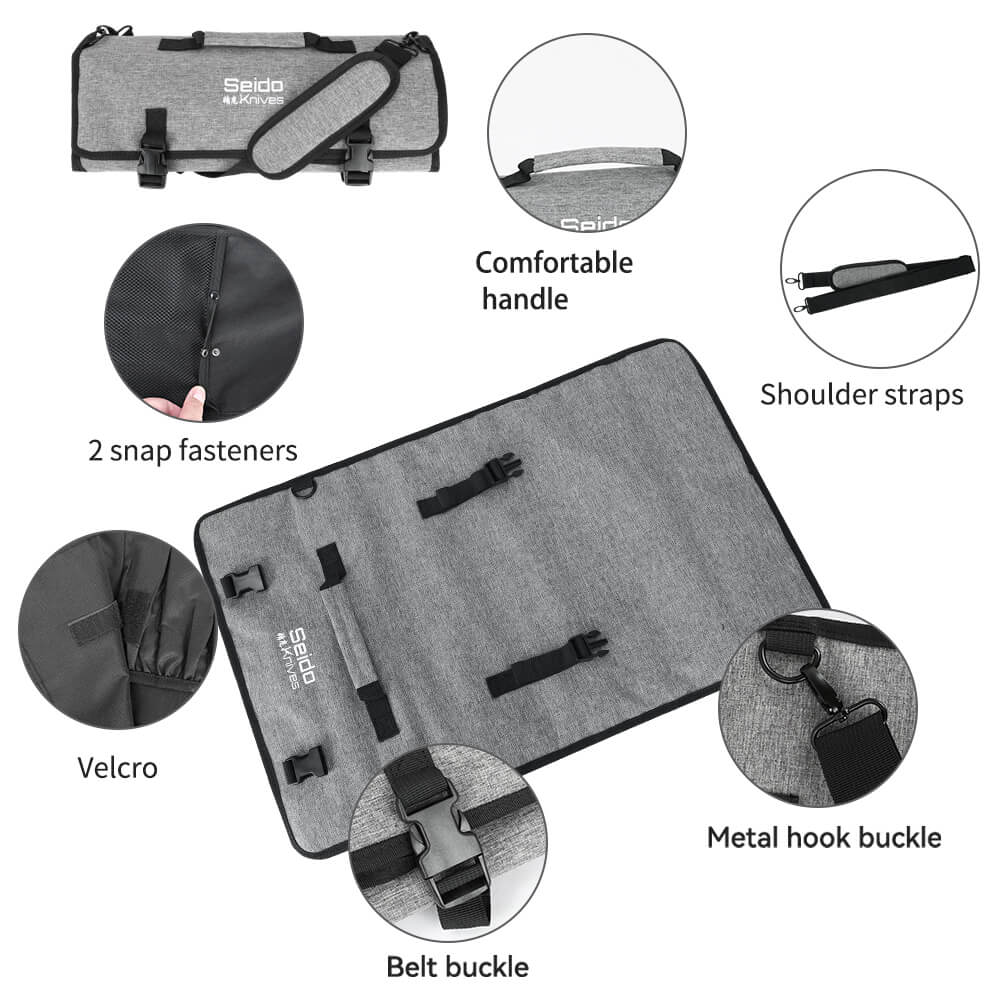 Chef's Knife Roll Bag & Travel Case