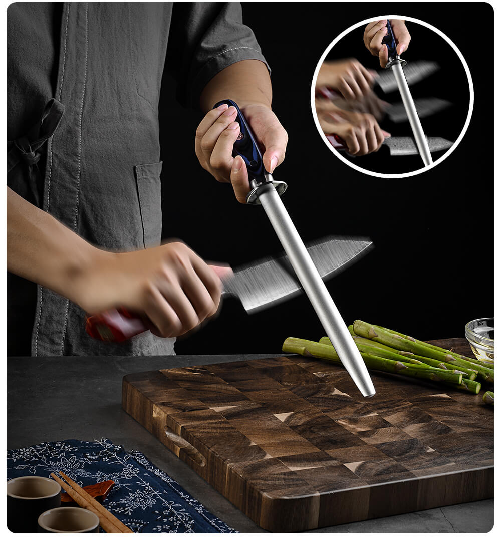 Kanpeki 10" Diamond Sharpening Rod