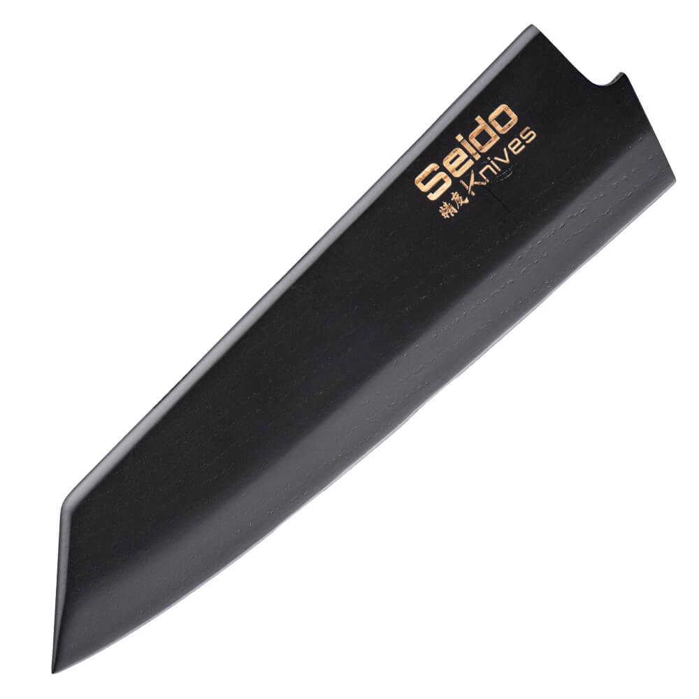 Saya Japanese Magnetic Knife Sheath: Walnut