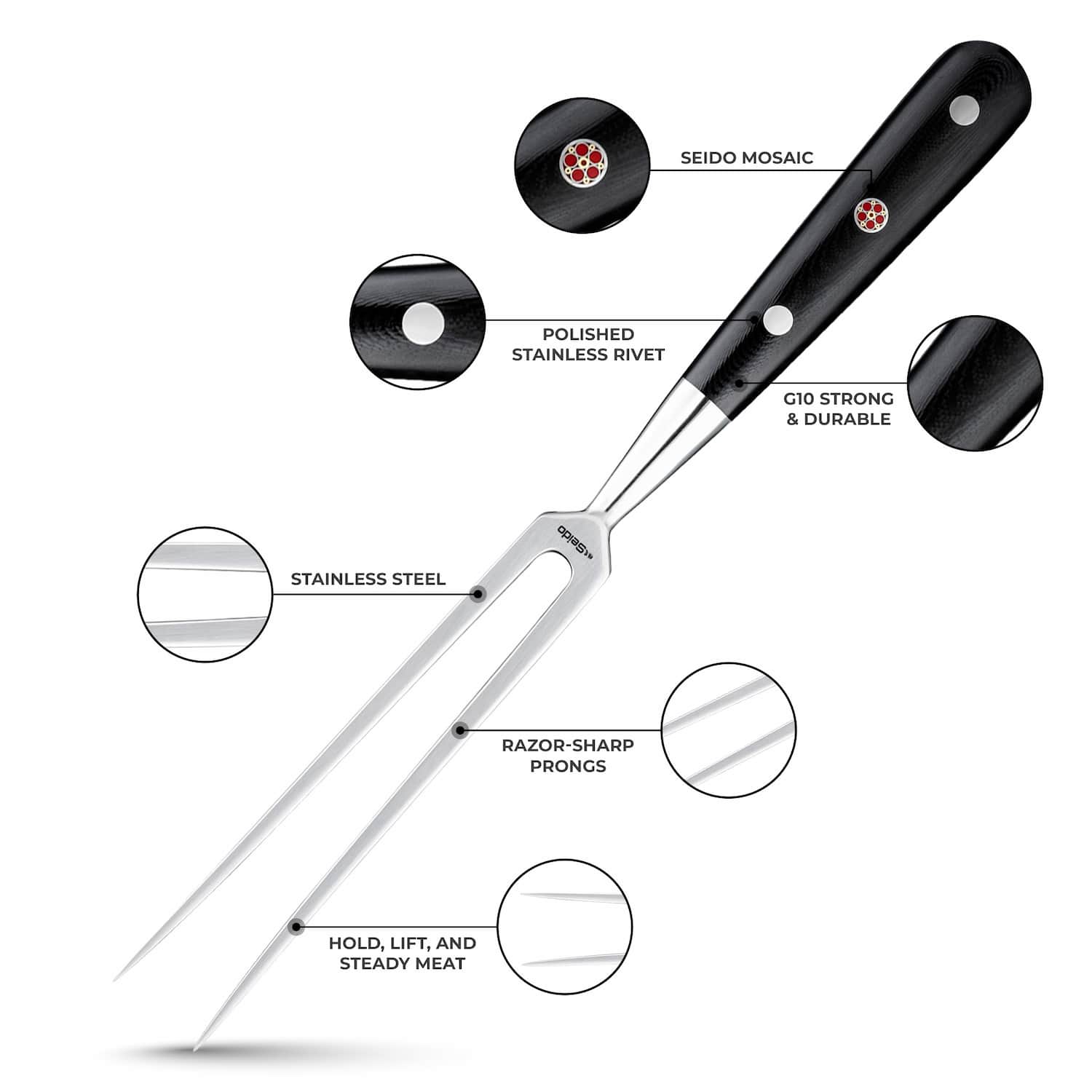 Shujin Meat & Carving Fork
