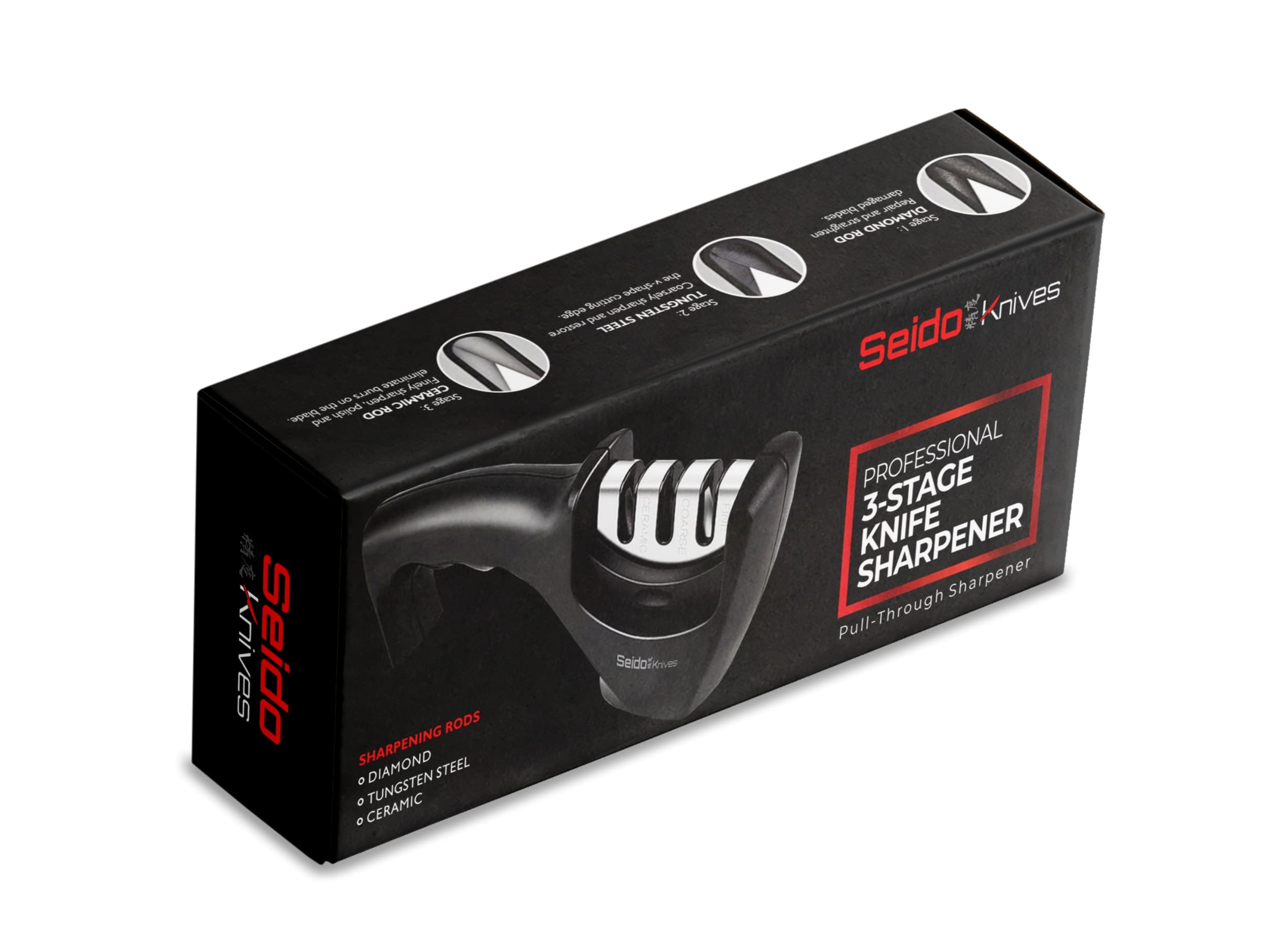 3-Stage Professional Knife Sharpener