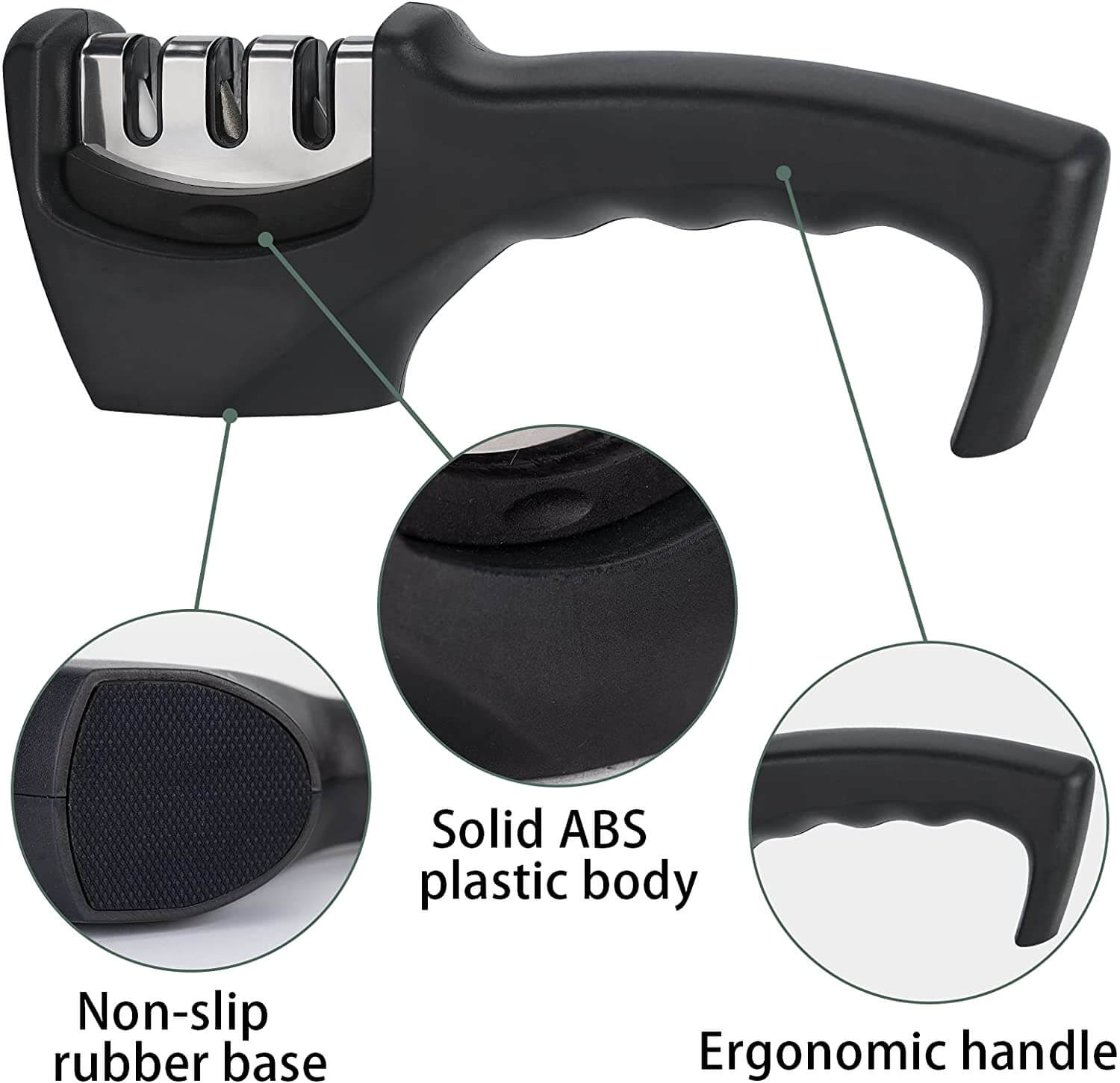 3-Stage Professional Knife Sharpener