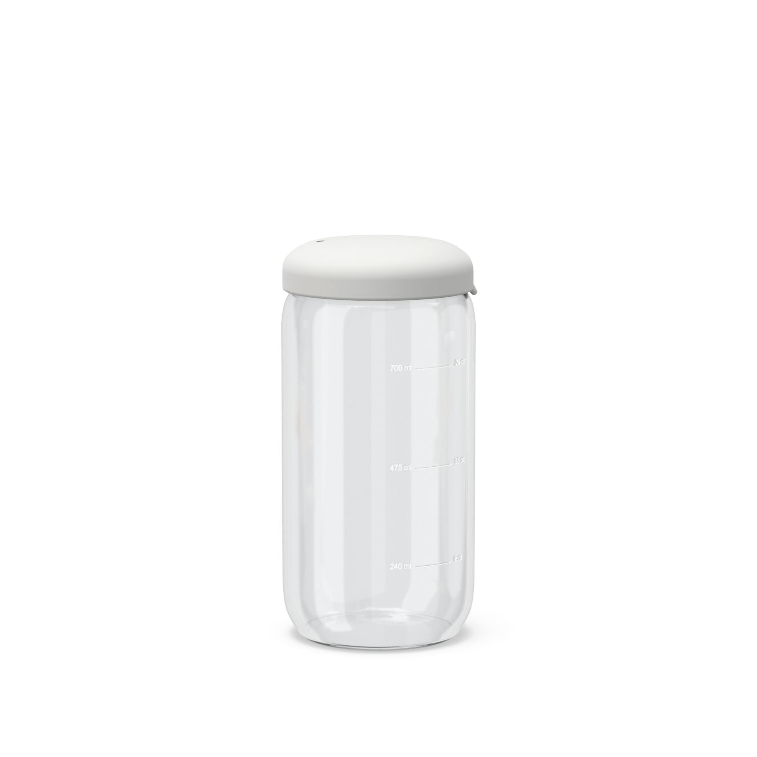 Food Storage Jar in Borosilicate Glass 25 oz - Cloud